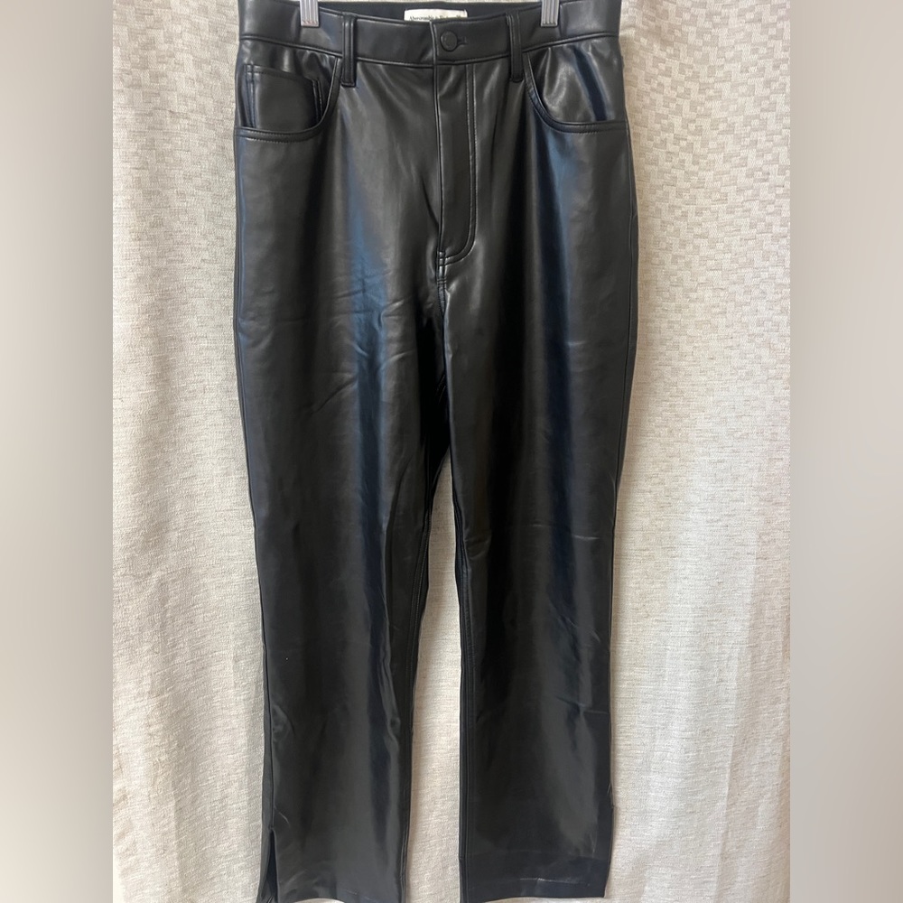 Abercrombie & Fitch Vegan Leather Pants